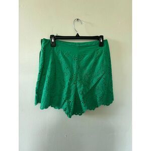 Draper James RSVP Green Shorts Size 8